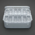 12-Slot Reptile Egg Incubation Tray & Box