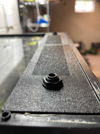 Custom Replacement Top for 18" Exo Terra Terrariums – Humidity Retaining with Fly-Proof Ventilation