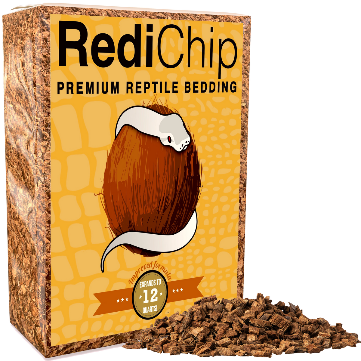 RediChip Premium Medium Sized Coconut Chips; Ready to Use