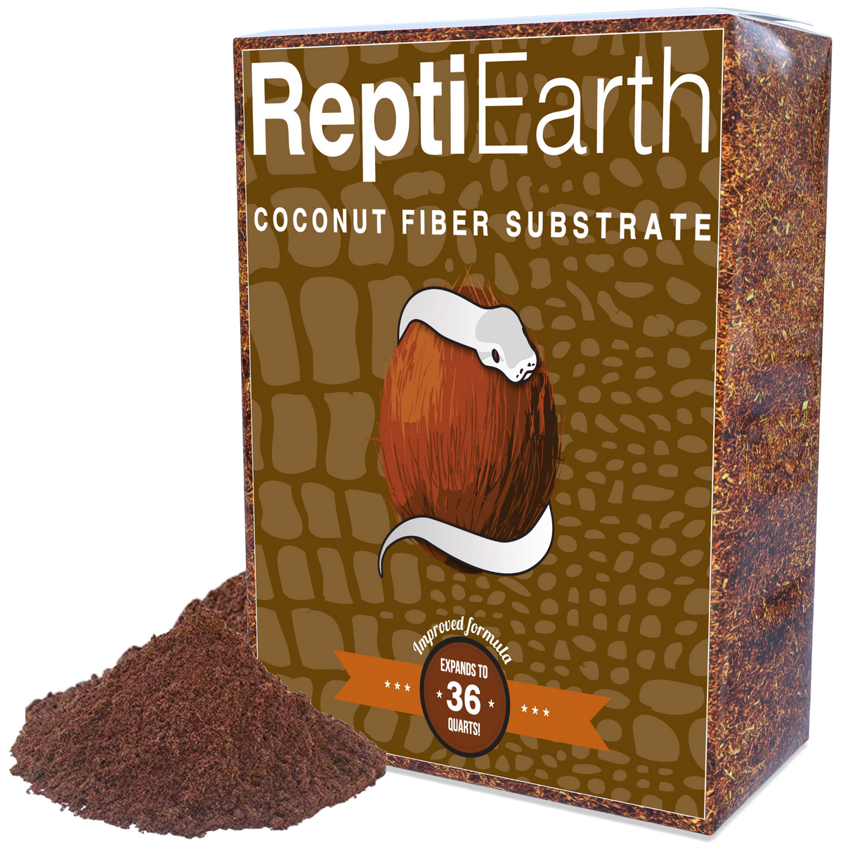 ReptiEarth Fine Coconut Fiber Mix; Ready to Use