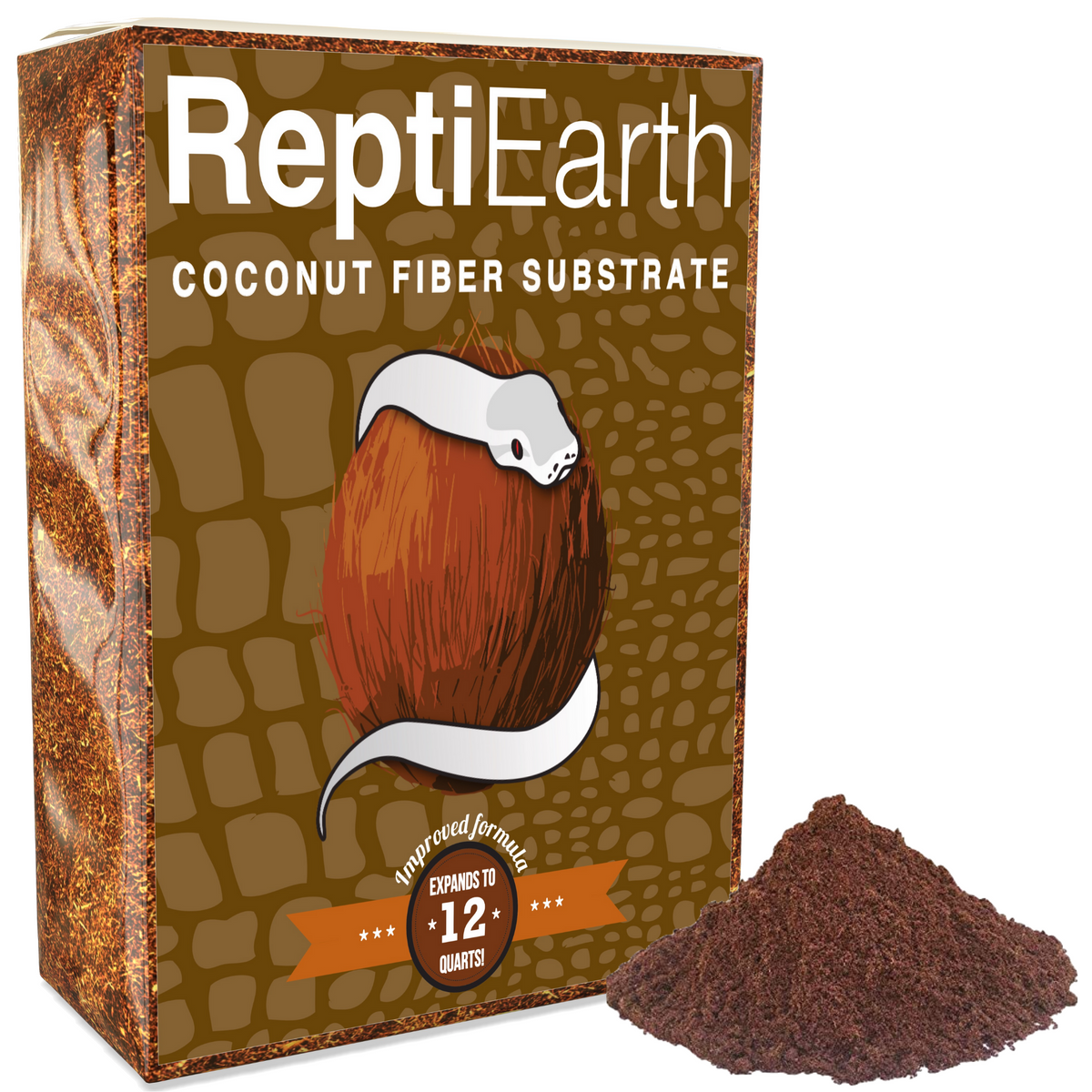ReptiEarth Fine Coconut Fiber Mix; Ready to Use