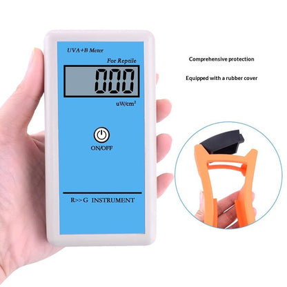 Precision Handheld Digital Ultraviolet (UV) Radiometer & Terrarium Sensor