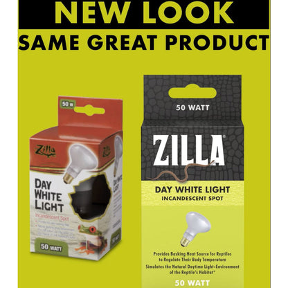 Zilla Day White Incandescent Spot Bulb for Reptiles