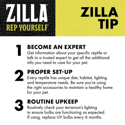 Zilla Night Black Heat Bulb for Reptiles