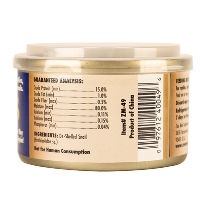Zoo Med Can O' Snails Reptile, Bird & Mammal Food & Treat (1.7 oz)