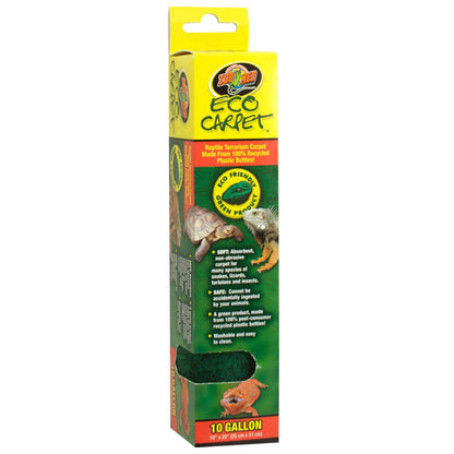 Zoo Med Eco Carpet Reptile Terrarium Carpet, Green
