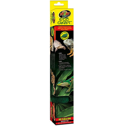 Zoo Med Eco Carpet Reptile Terrarium Carpet, Green