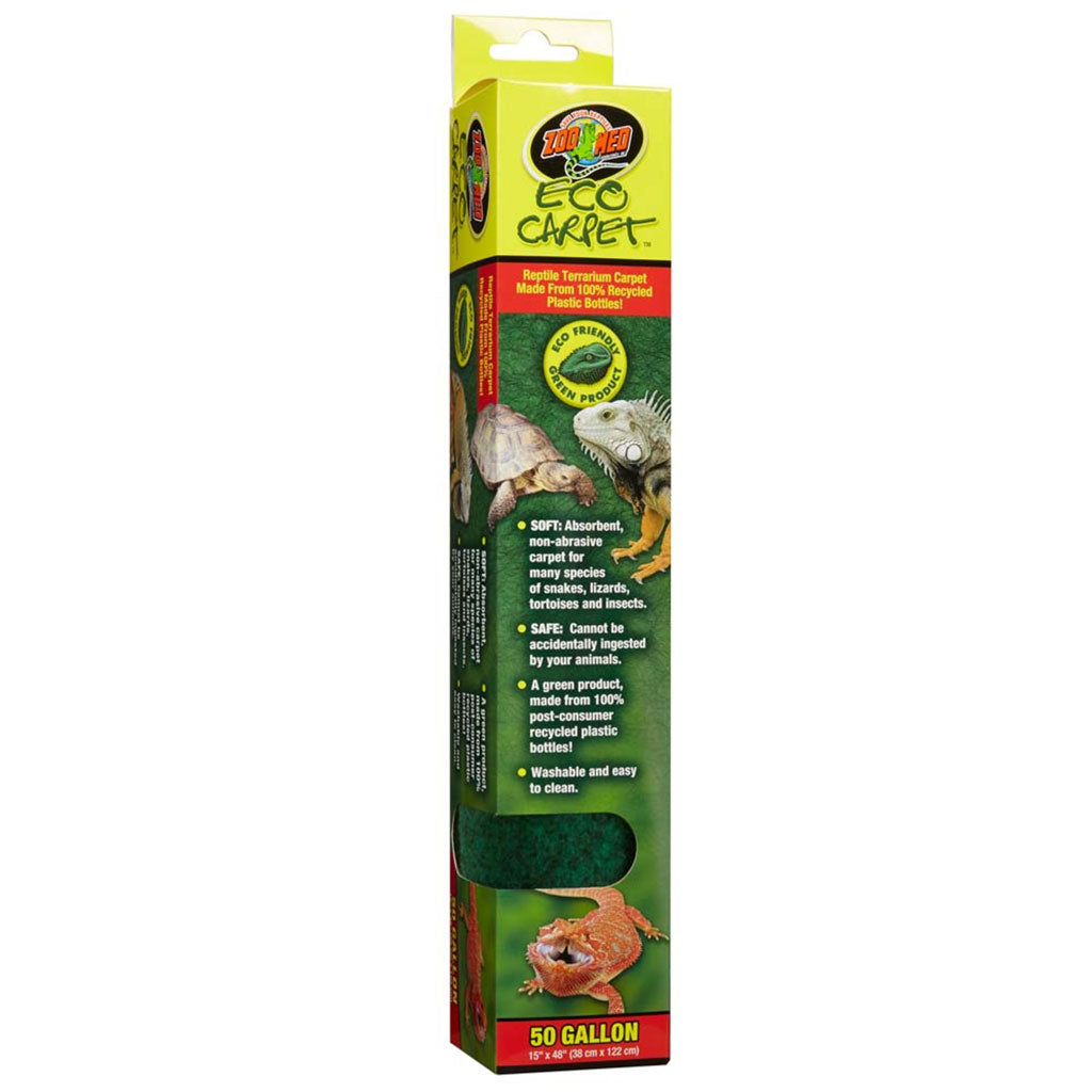 Zoo Med Eco Carpet Reptile Terrarium Carpet, Green