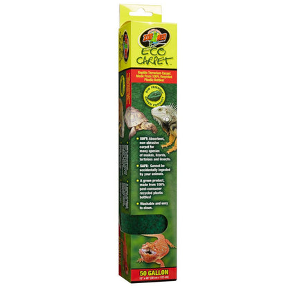 Zoo Med Eco Carpet Reptile Terrarium Carpet, Green