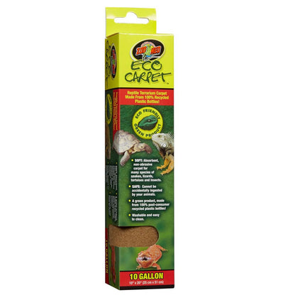 Zoo Med Eco Carpet Reptile Terrarium Carpet, Tan