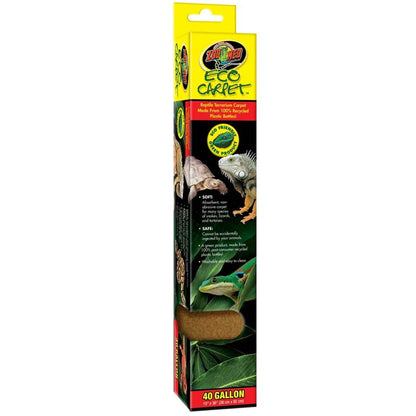 Zoo Med Eco Carpet Reptile Terrarium Carpet, Tan