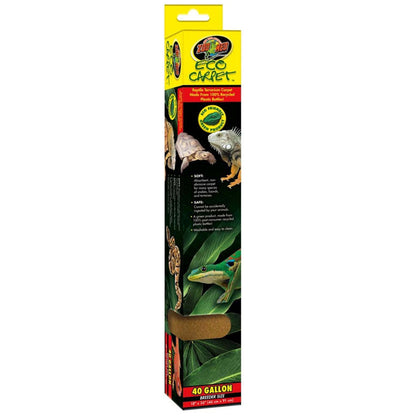 Zoo Med Eco Carpet Reptile Terrarium Carpet, Tan