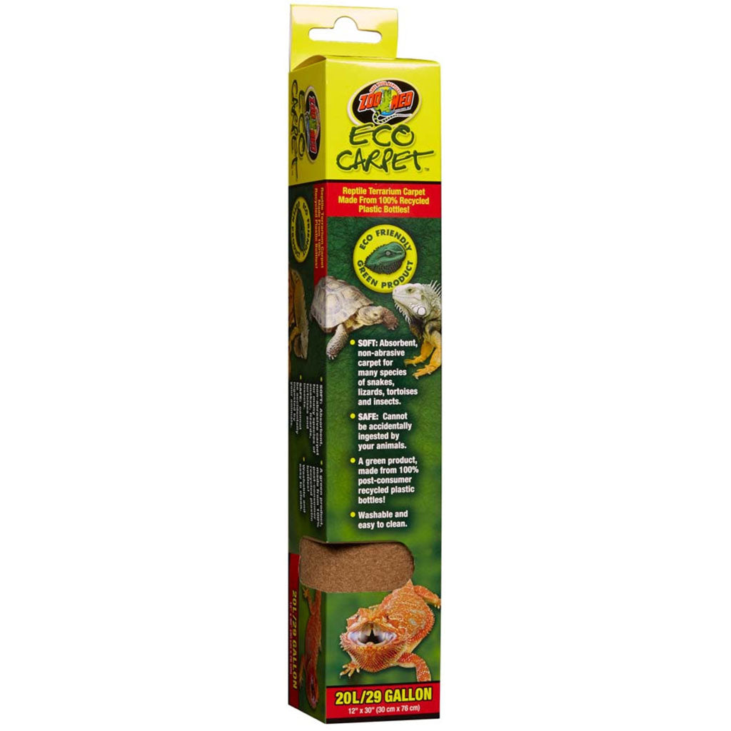 Zoo Med Eco Carpet Reptile Terrarium Carpet, Tan
