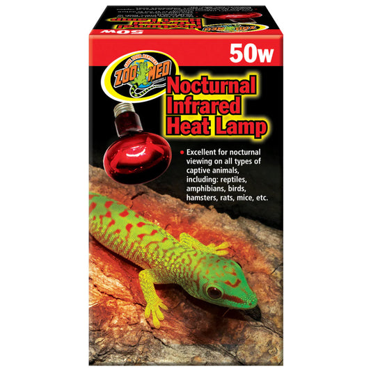Zoo Med Nocturnal Infrared Heat Lamp for Reptiles