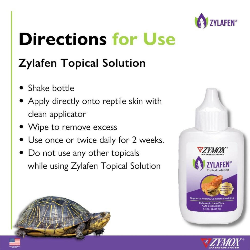 Zymox Zylafen Topical Solution w/o Hydrocortisone for Reptiles